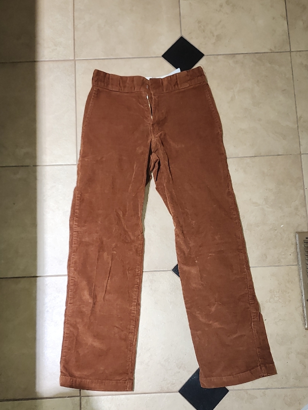Dickies Men's Corduroy Pants in Rust